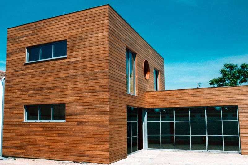 Bardage en pin maritime rétifié Bordeaux Gironde